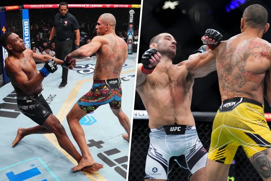 Перейра нокаутирует Раунтри и Стрикленда левым хуком