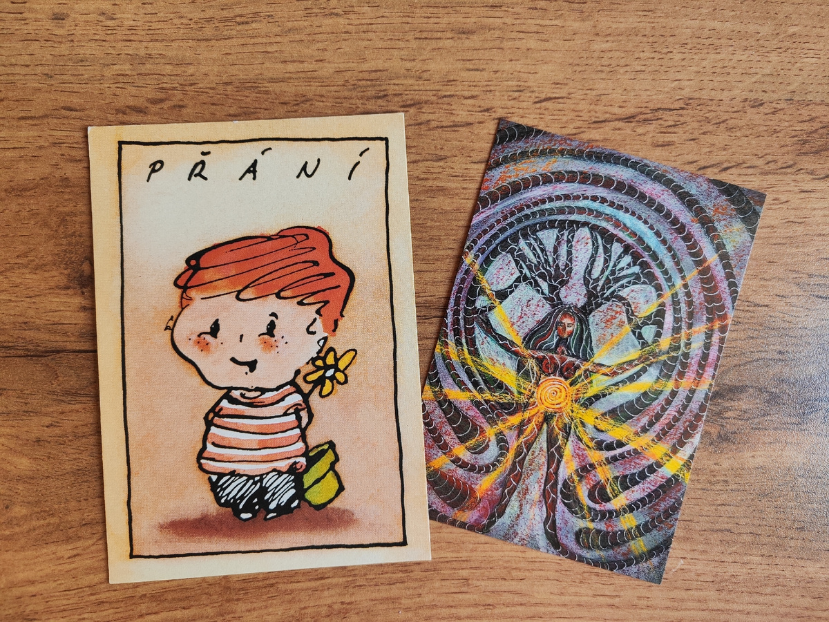 Такие открытки мне прислали 😍