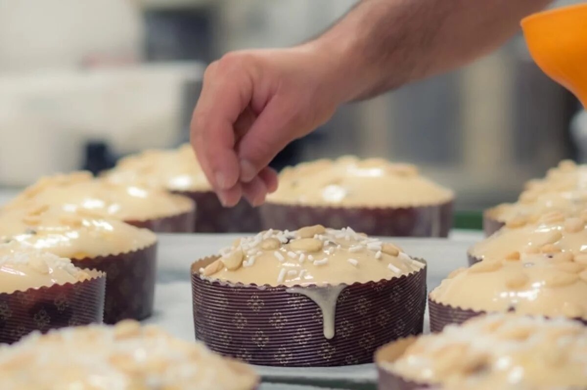    В России начали продавать шапочки пасхальных куличей