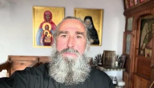 Афонский монах Андроник, Великая Лавра Афона. 