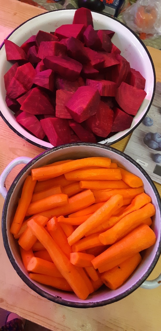 А так же морковь и свекла