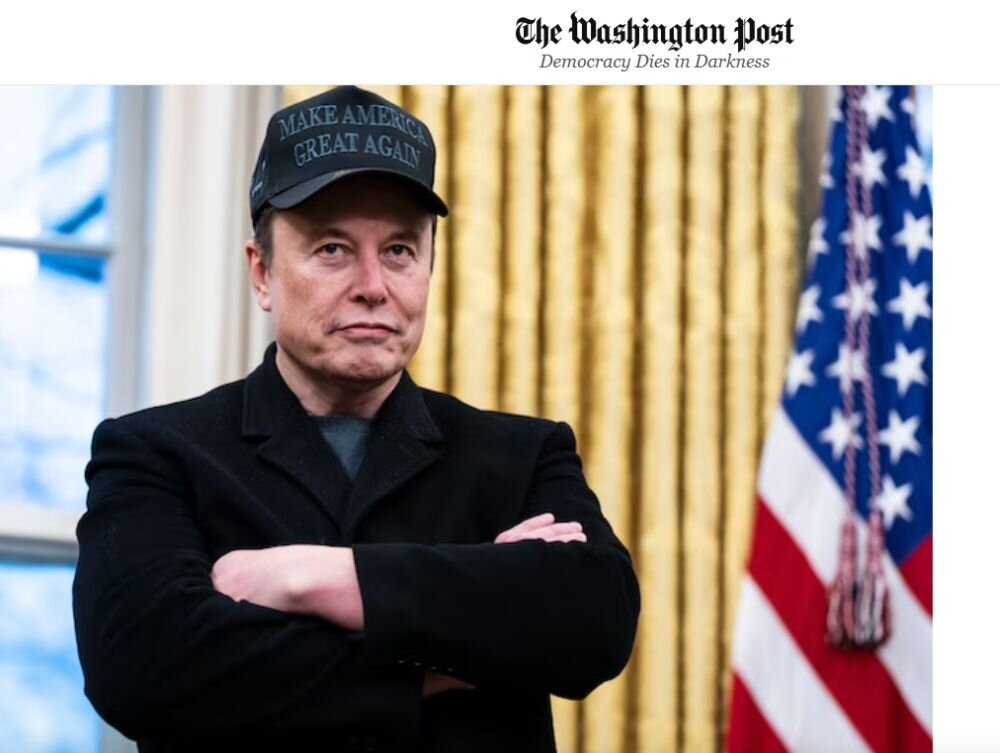 Скриншот статьи с сайта washingtonpost.com.