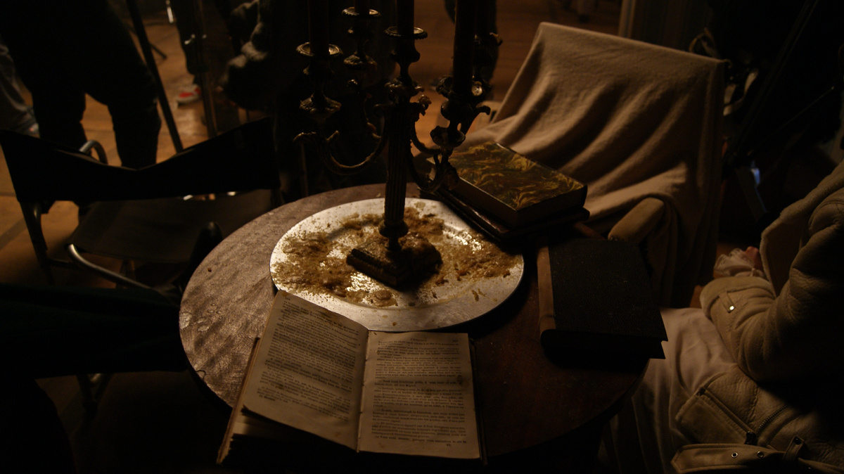 Фото со съёмок. / Яна Пустякова