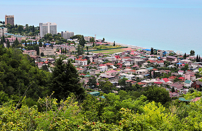    Вид на Гагру.Александр Погожев/ТАСС