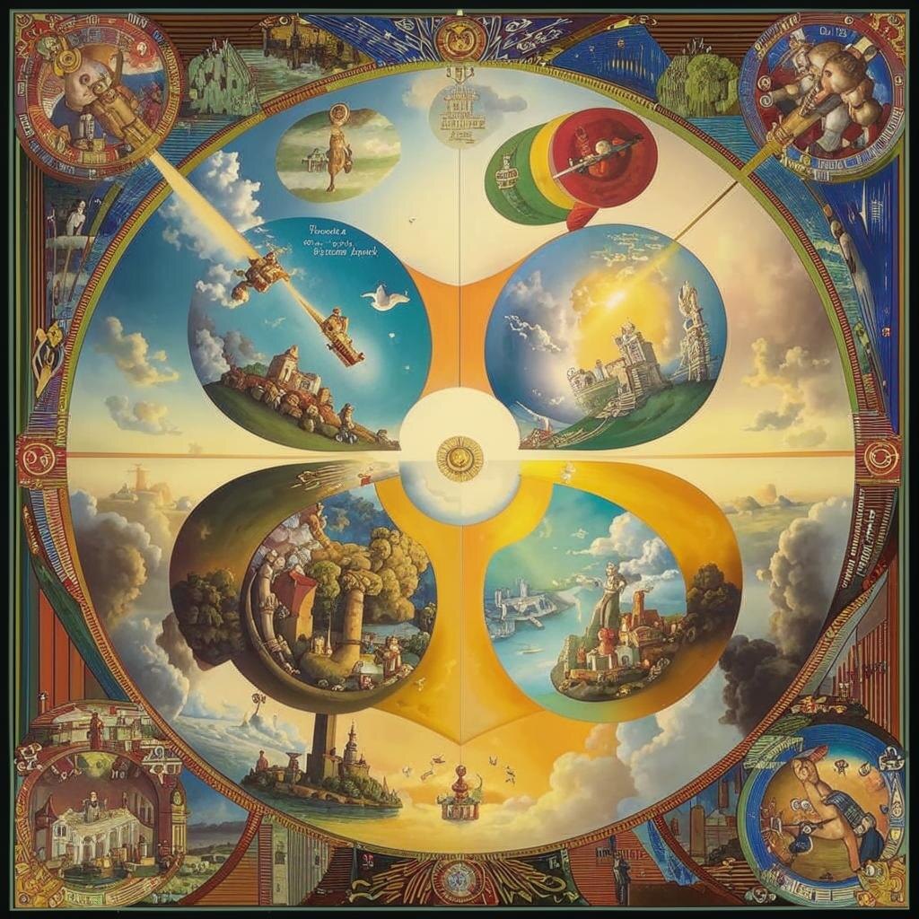 "Креативное мышление "- изображение созданно при помощи ИИ