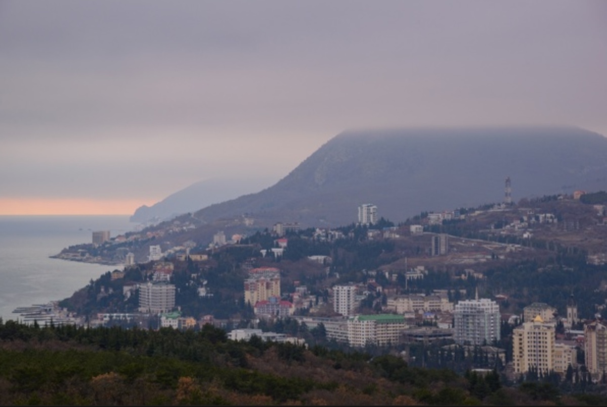 В Алуште пасмурно.