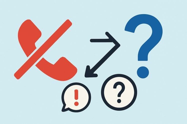    Сбрасывается вызов? Возможно, вы в ЧС