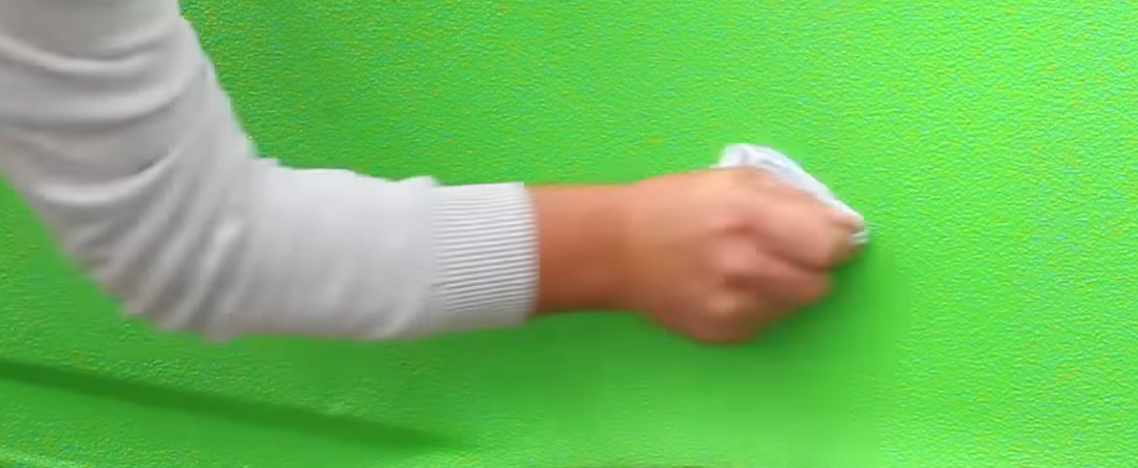 Протираем и смотрим что получилось дальше