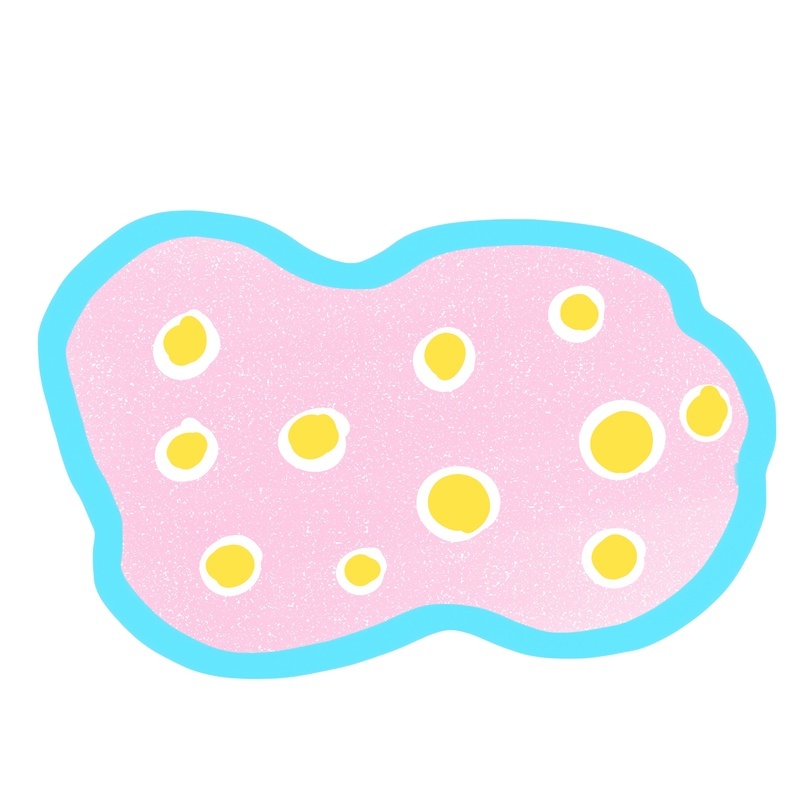 мельчайшие капельки масла распределены в воде и стабилизированы слоем эмульгатора