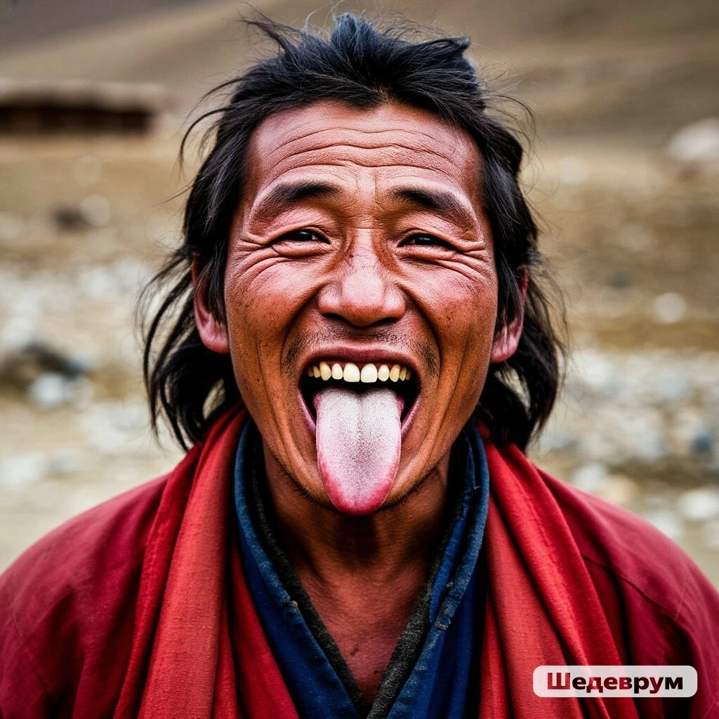 Житель Тибета 