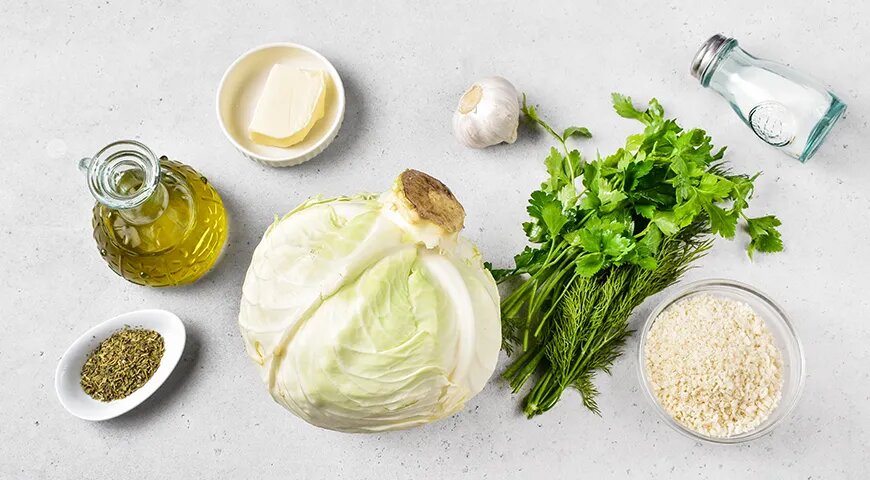   Стейки из капусты в духовке (gastronom.ru)