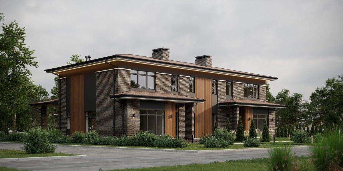 Двухэтажный дуплекс "Морион" общей площадью 310 кв.м