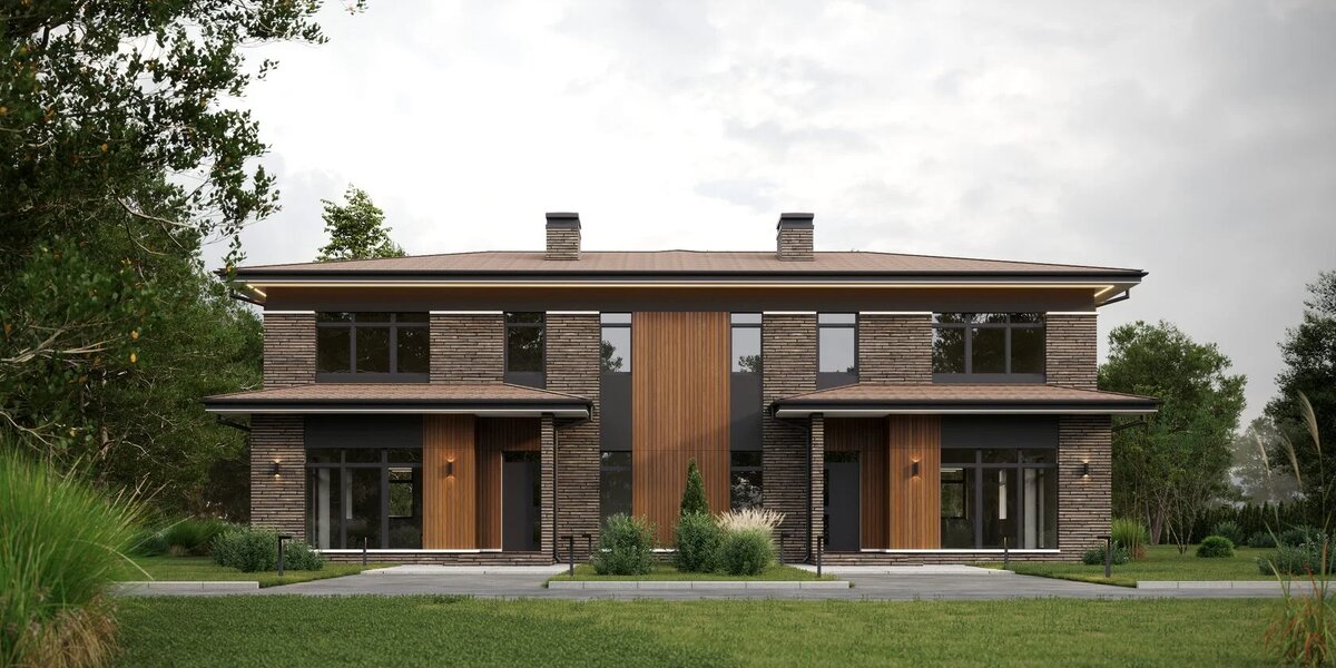 Двухэтажный дуплекс "Морион"общей площадью 310 кв.м