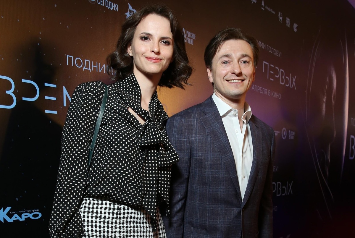 Сергей Безруков с Анной Матисон