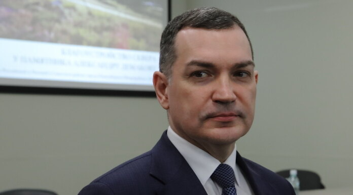    Мэр Новосибирска Максим Кудрявцев. Фото Михаила Перикова