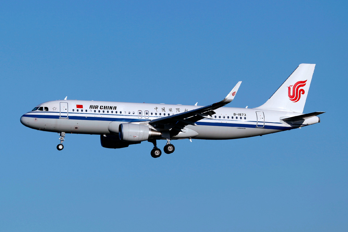 Airbus A320 Air China. Источник: en.wikipedia.org (авторство: byeangel).