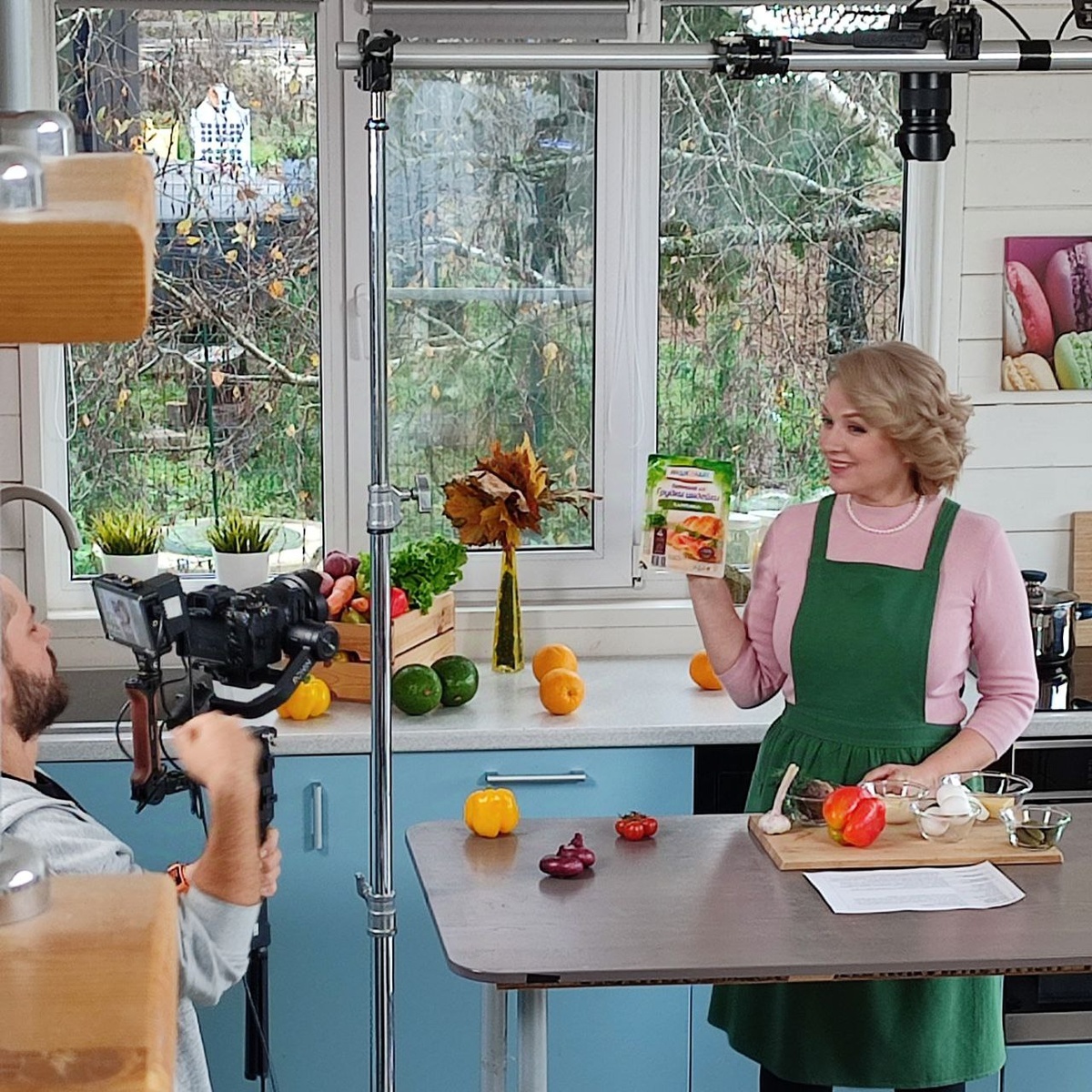 Многие в последние годы видят вот этот интерьер в программе "Доброе утро". Дом, где мы снимаем рубрику принадлежит продюсеру.