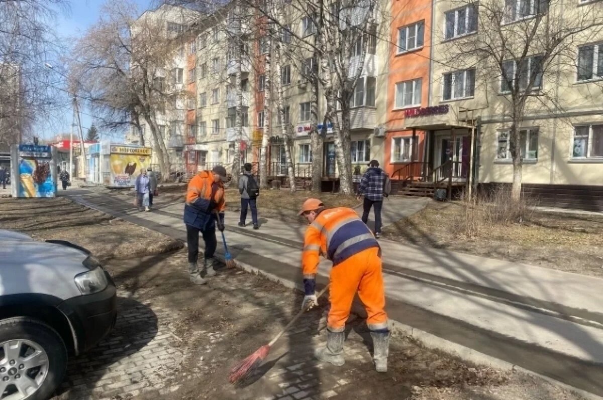    В Новосибирске пропылесосили часть улиц