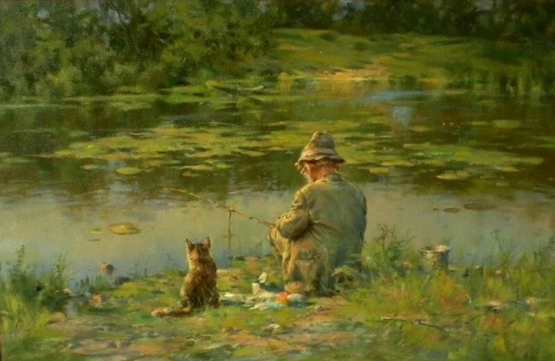 Картина "Рыбалка"