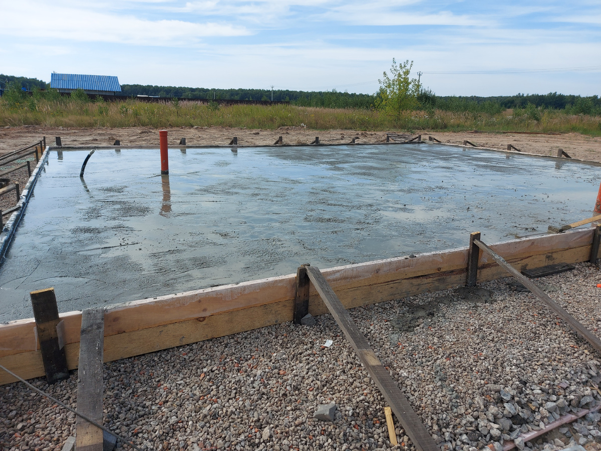 Монолитная фундаментая плита собственной персоной