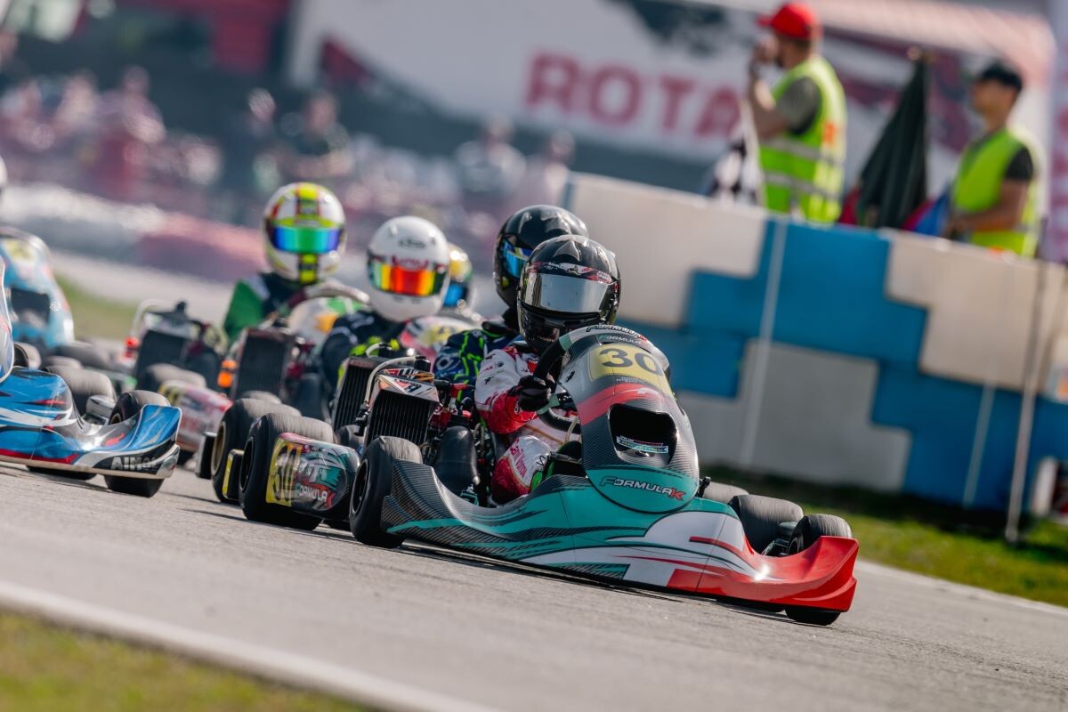    Данил Войнов стартовал под номером 30