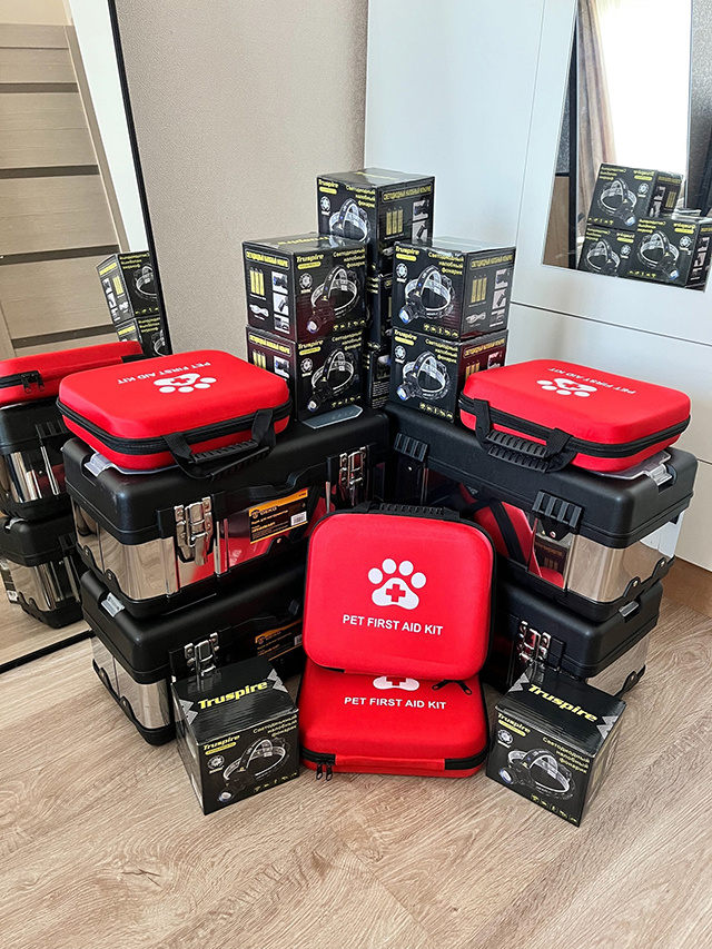 У кинологов тверской «Совы» появилось первое оборудование