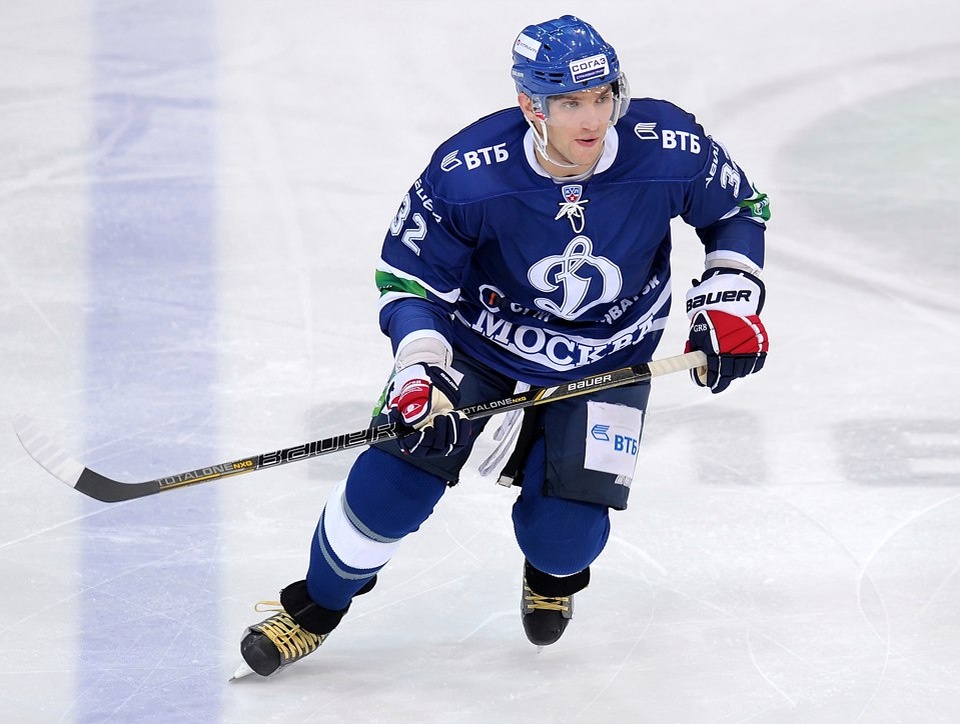 Александр Овечкин в "Динамо". Фото ВКонтакте.