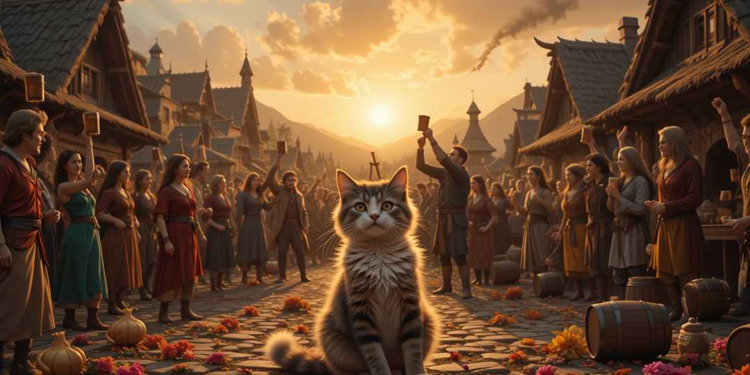 Песнь и кот