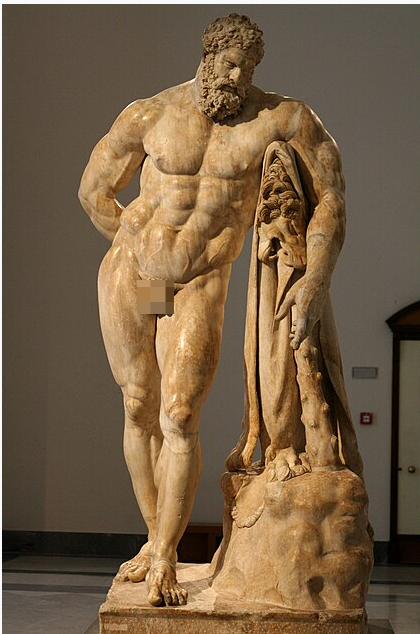 Геркулес Фарнезский. Национальный археологический музей Неаполя