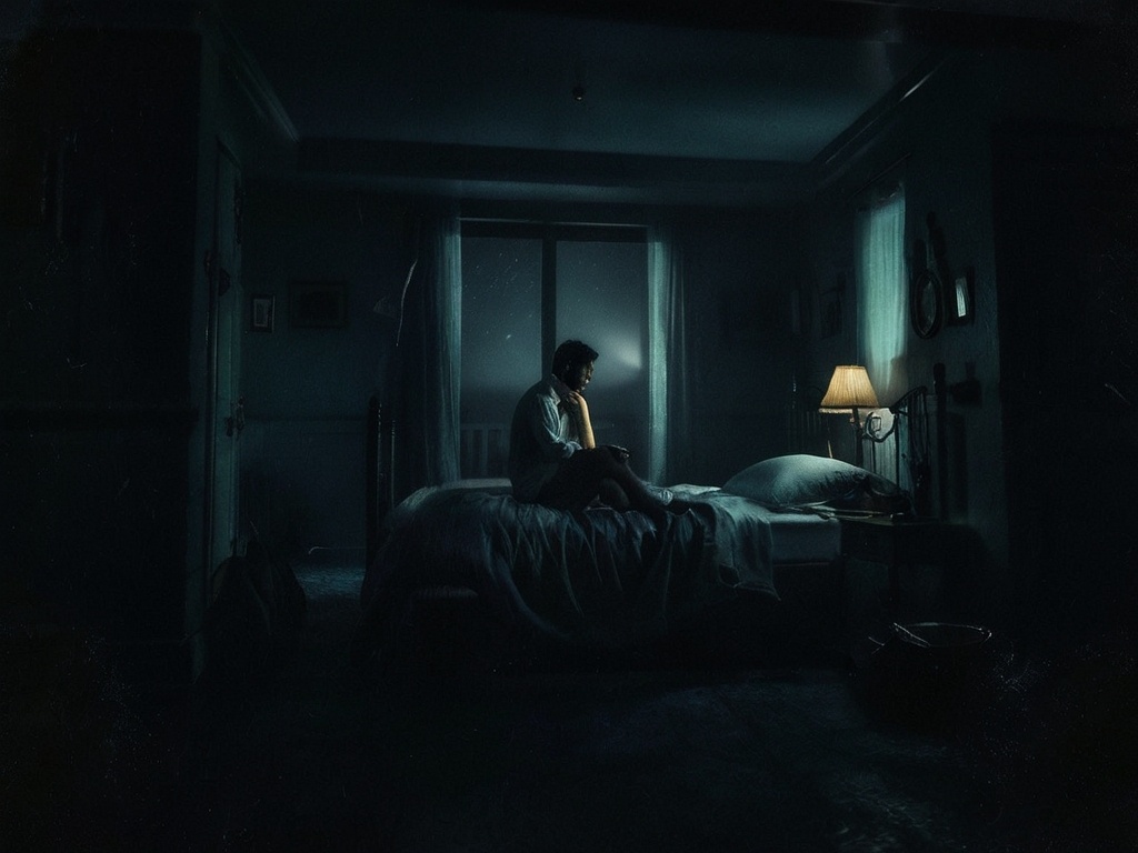 Я не мог уснуть. Лежал в её квартире