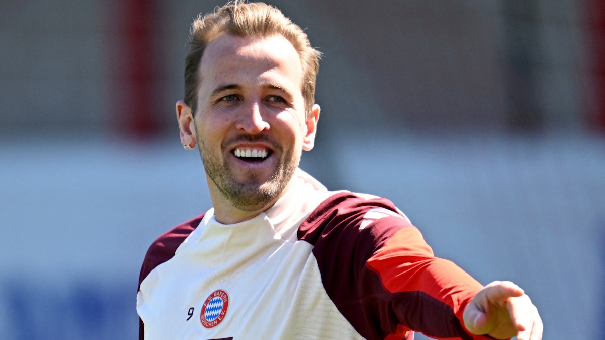    Харри Кейн из "Баварии" готов сыграть против "Интера" 8 апреля 2025 года. Фото: REUTERS