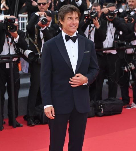 Том Круз на Каннском кинофестивале 18 мая 2022 года