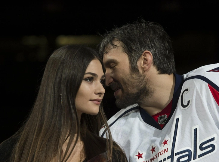 Александр Овечкин и Анастасия Шубская