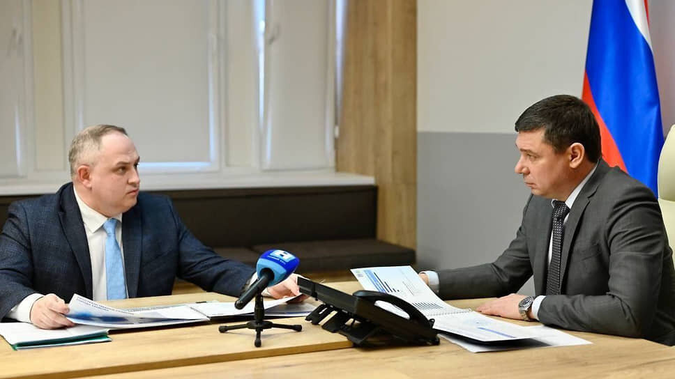 Врио тамбовского губернатора Евгений Первышов (справа) сделал мэру Максиму Косенкову предложение, от которого тот не мог отказаться.📷Фото: @TambovAdm