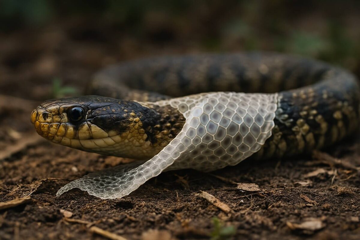    Змеи сбрасывают кожу много раз, и этому есть много причин