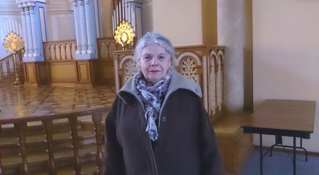 Анна Ионовна в Большой Хоральной Синагоге Петербурга 
