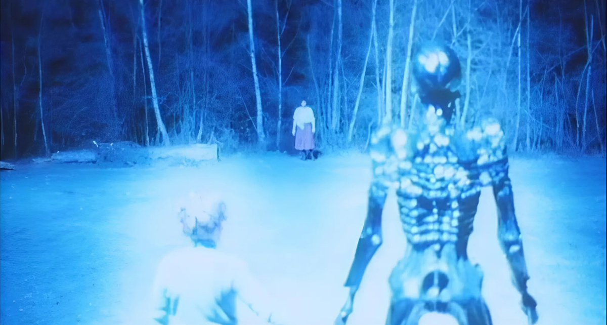 Кадр из фильма «Xtro». Режиссер: Гарри Бромли Девенпорт. Производство: Amalgamated Film Enterprises