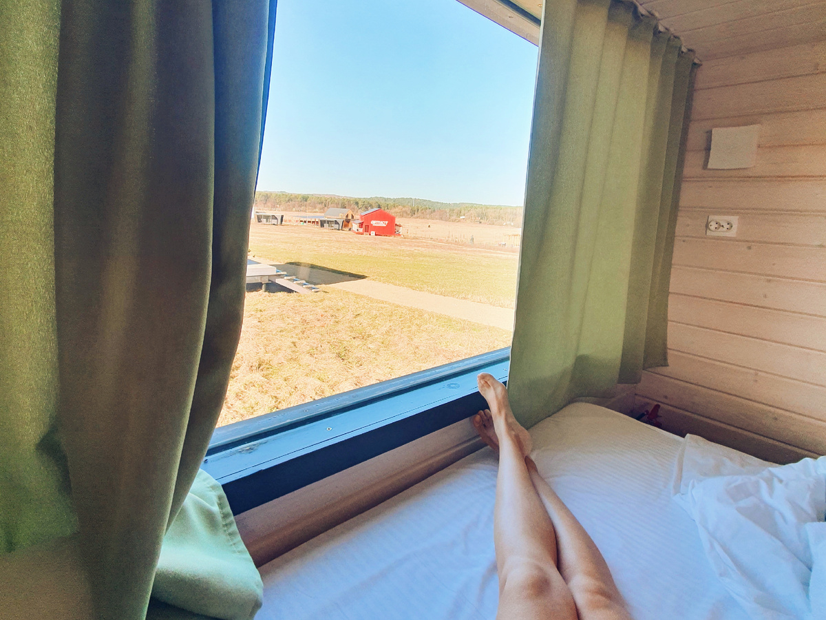 Утро в домике