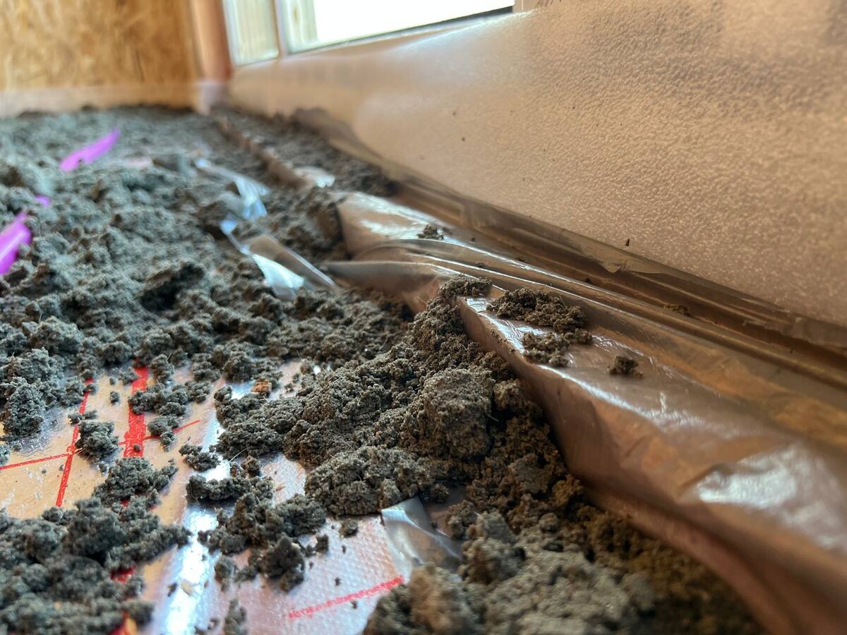 Устройство цементно-песчаной стяжки пола