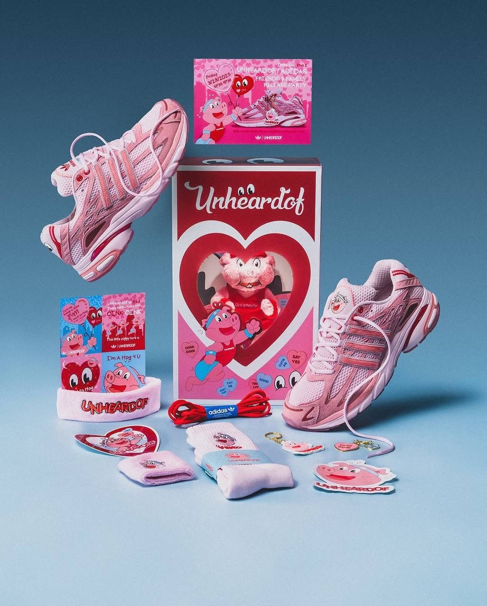 Adidas и Unheardof выпустили «Piggy Runners» — кроссовки с историей о стойкости  