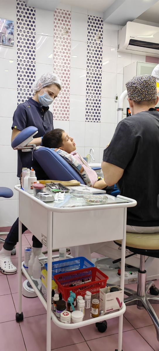 Тут уже анастезию сделали 