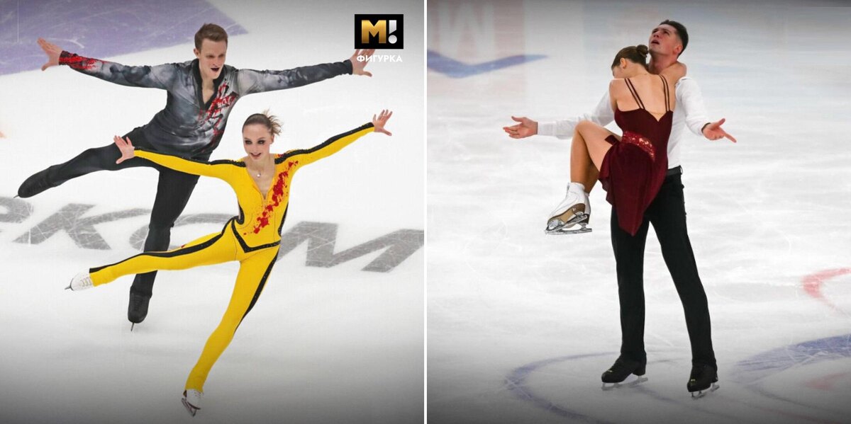      Коллаж. Исх. Фото: «МАТЧ! Фигурное катание» Фотография взята из открытых источников.