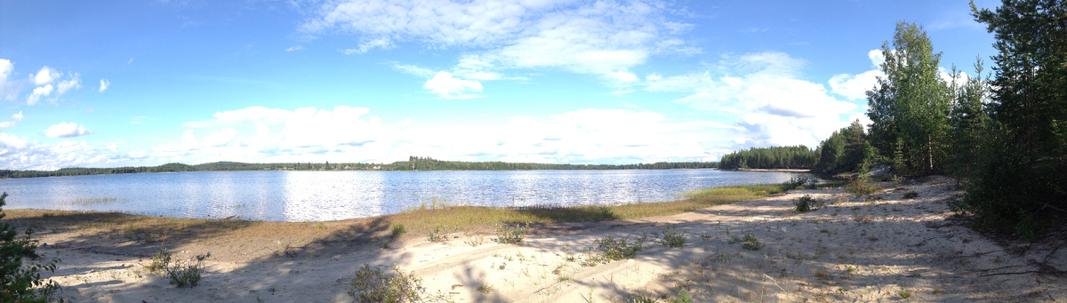 Панорама на п. Хайколя