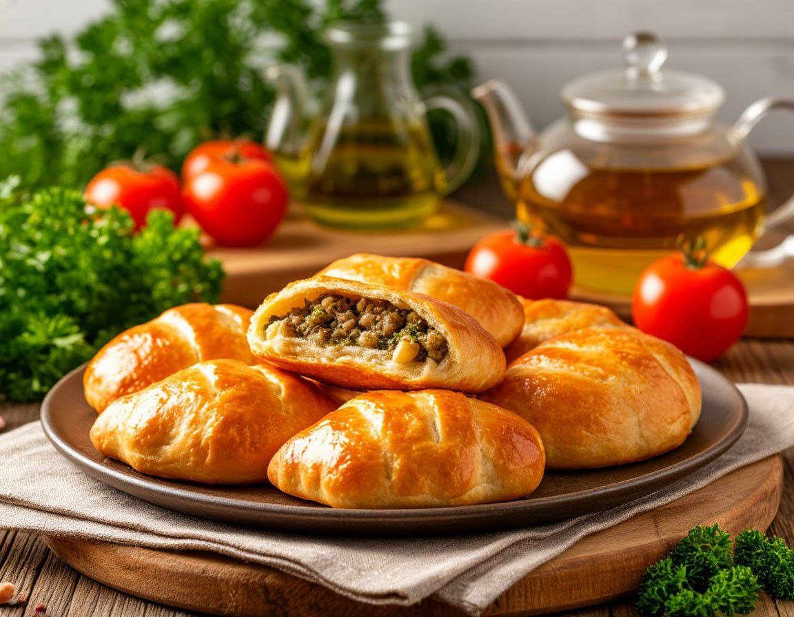Пирожки с мясом