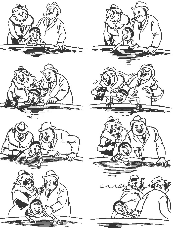 Скан из книги комиксов Херлуфа Бидструпа в собственности автора публикации.