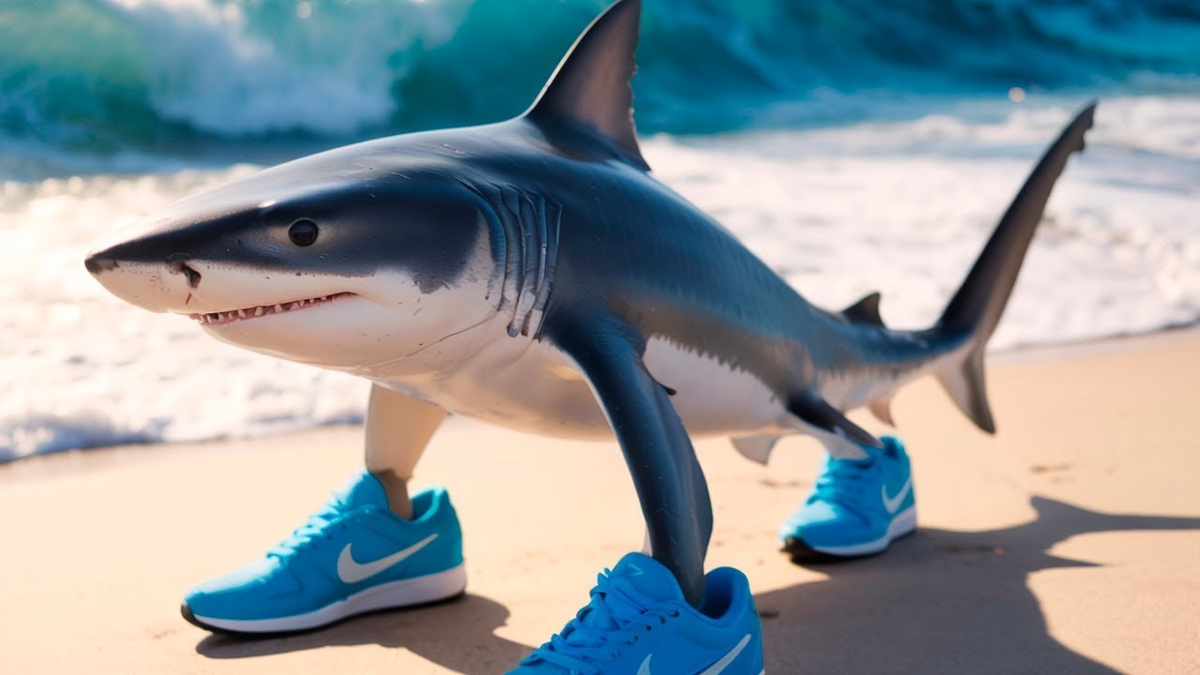 Иллюстрация, показывающая, как брейн-рот-мемы "застревают" в голове.