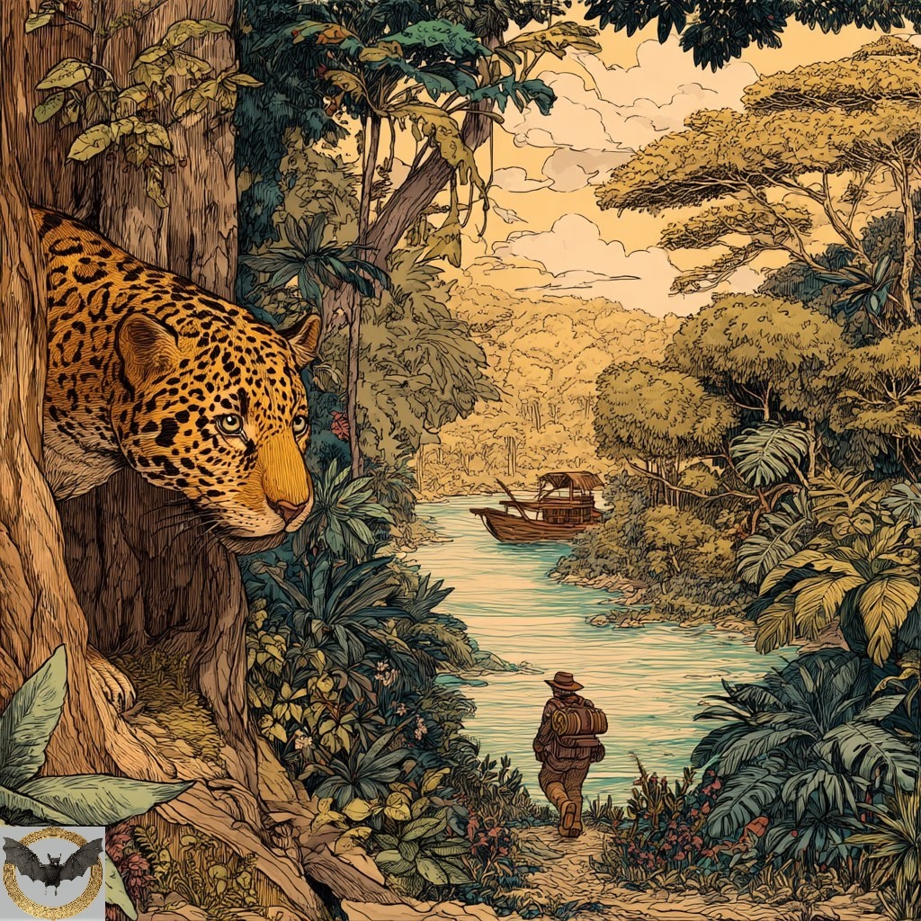 У истоков Амазонки. Результат от MidJourney