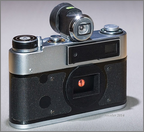 ФЭД-5В и объектив ТигровыйГлаз 45/18 мм