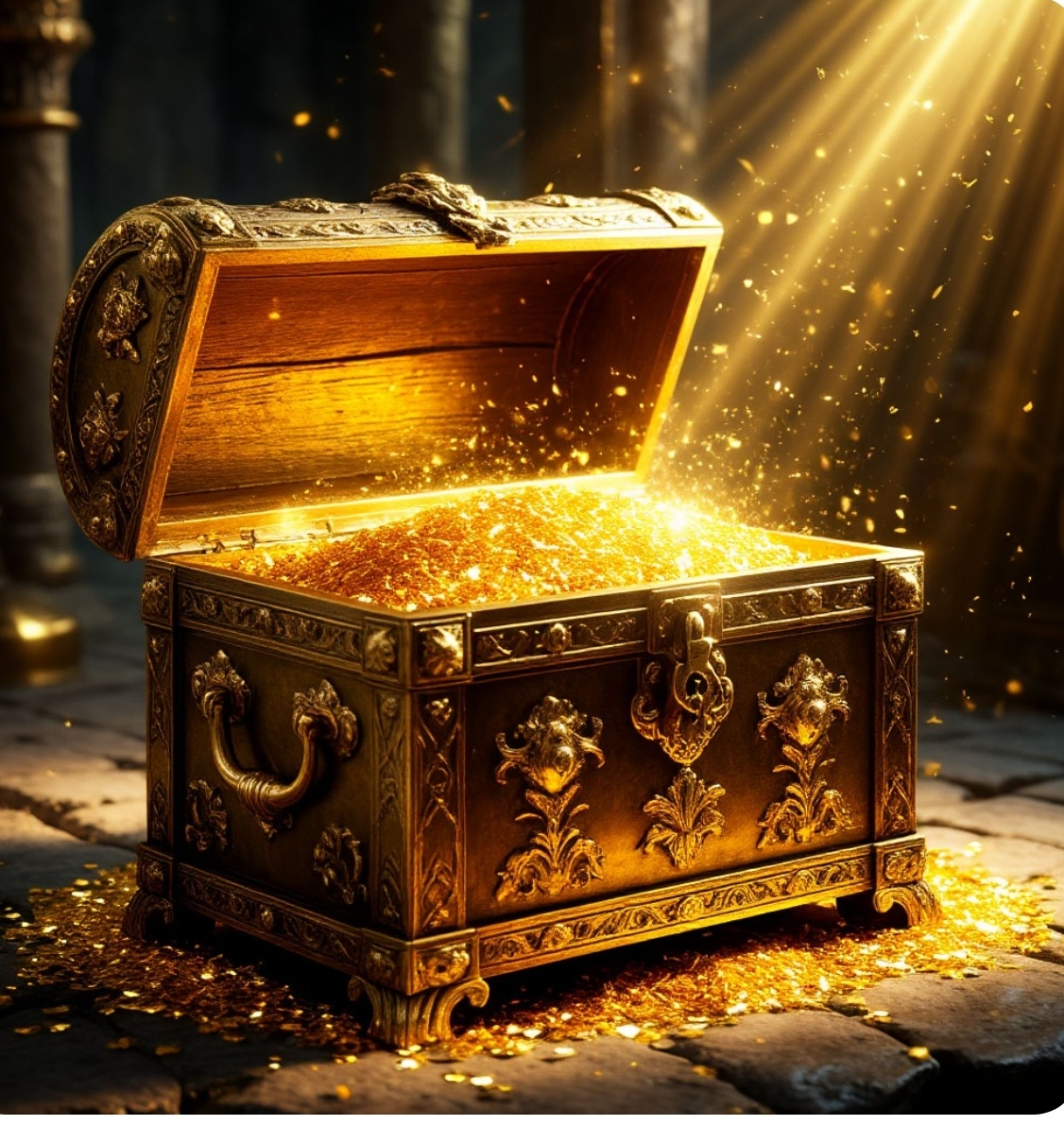 Сундук благословений. Автор картинки - я)