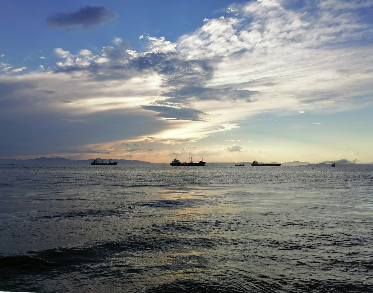 Корабли в Амурском заливе